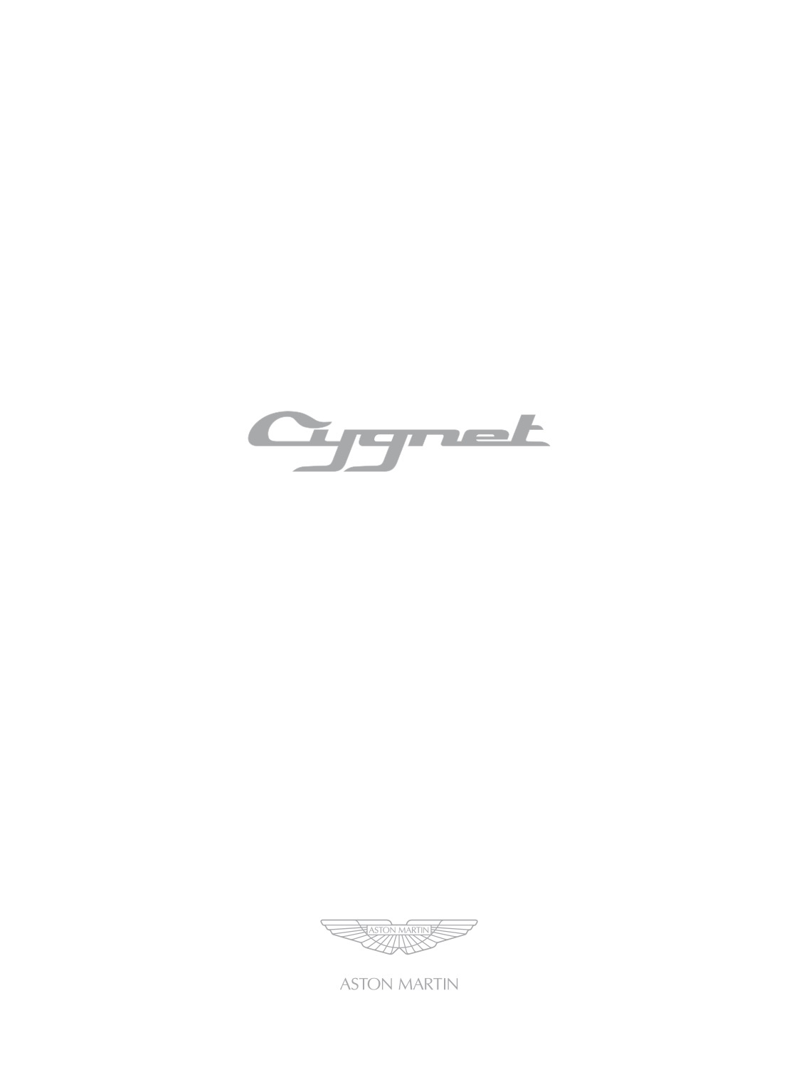 2012 Aston Martin Cygnet Brochure